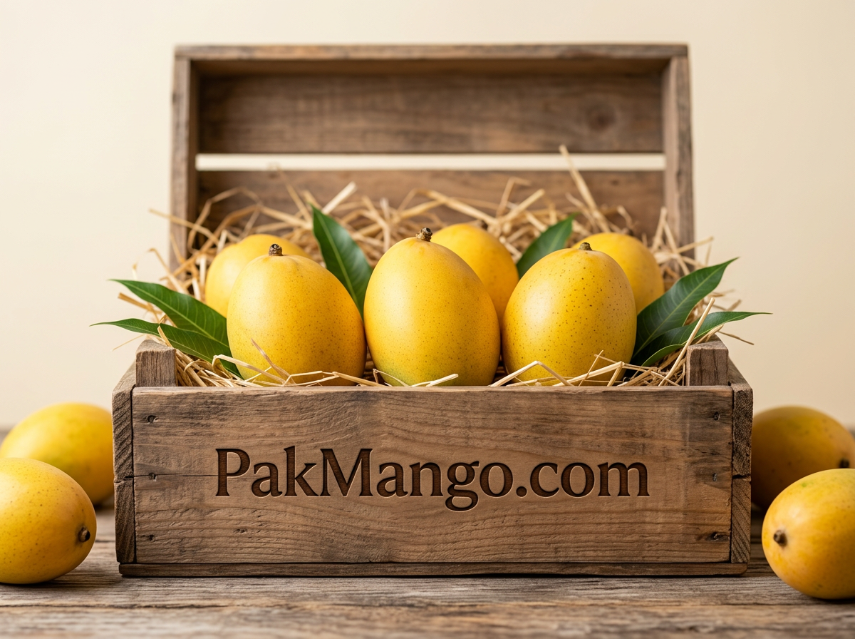 Box of Anwar Ratol mangoes
